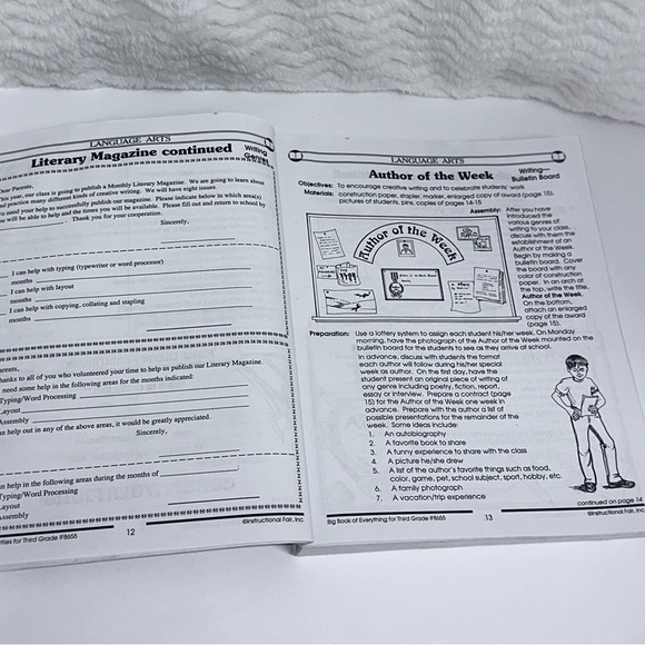 BIG BOOK OF EVERYTHING GRADE 3 By Ada Frischer/Elizabeth Tanzi Teacher Resource - Picture 4 of 16